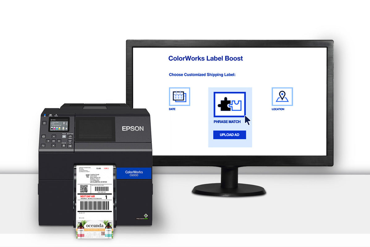 CW-C6000P Label Printer plus Label Boost Software — Gateway Label ...
